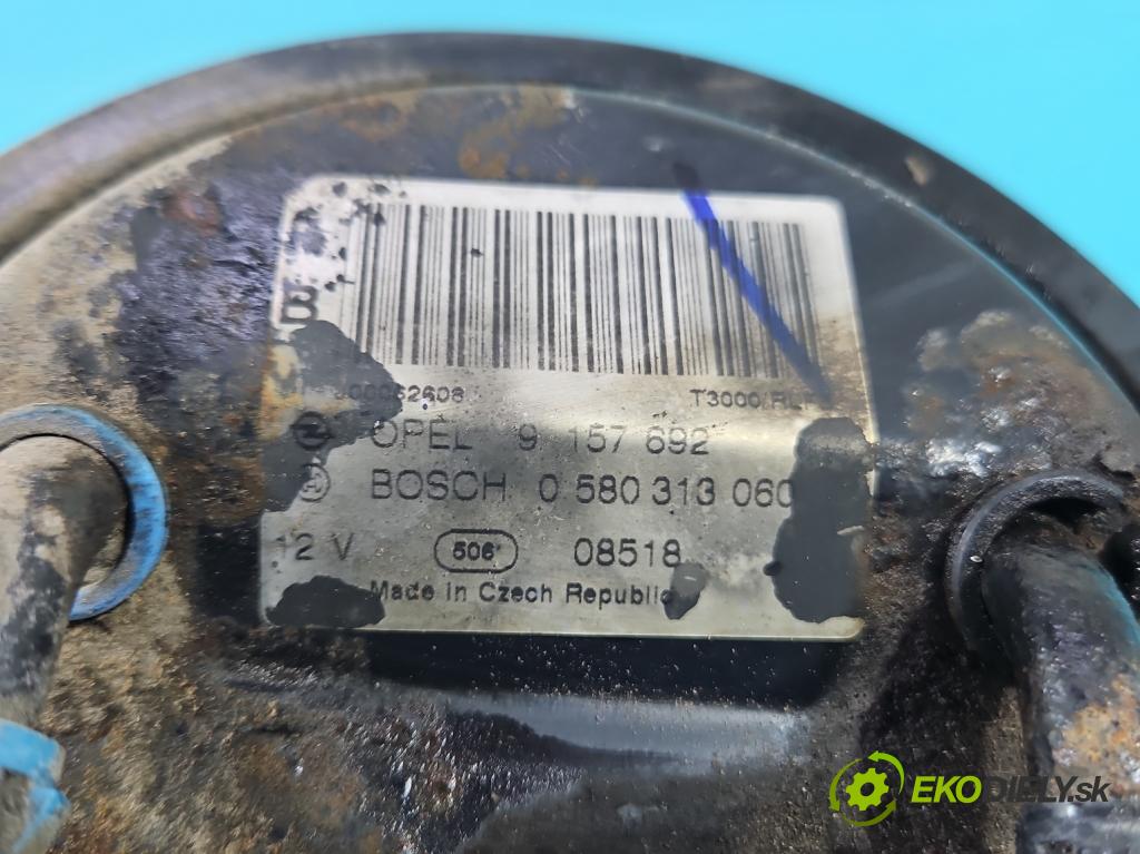 Opel Astra II 1998-2009 1.8 16V 116 hp manual 85 kW 1796 cm3 2- čerpadlo paliva 9157692