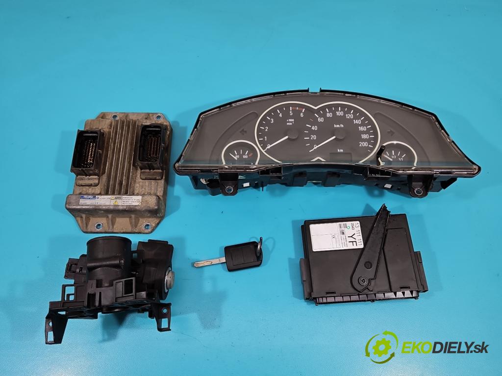 Opel Meriva A 2002-2010 1.7 cdti 101 hp manual 74 kW 1688 cm3 5- řídící jednotka motoru 8973509486