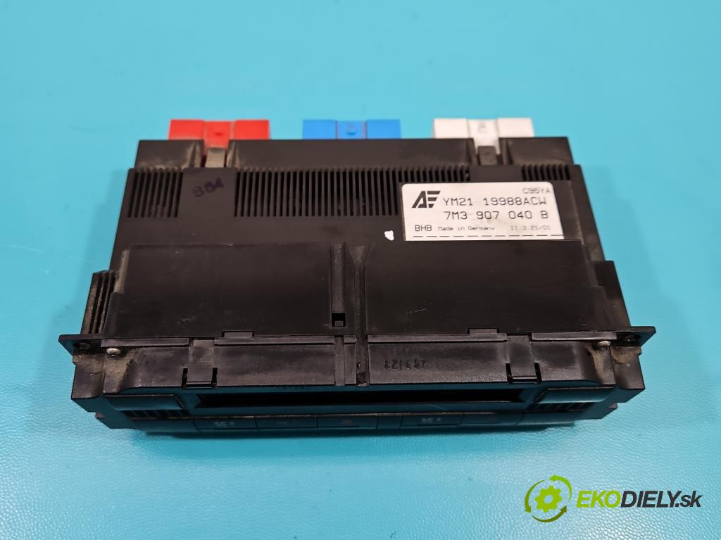Vw Sharan I 1995-2010 1.9 tdi 116 HP manual 85 kW 1896 cm3 5- panel kúrenia