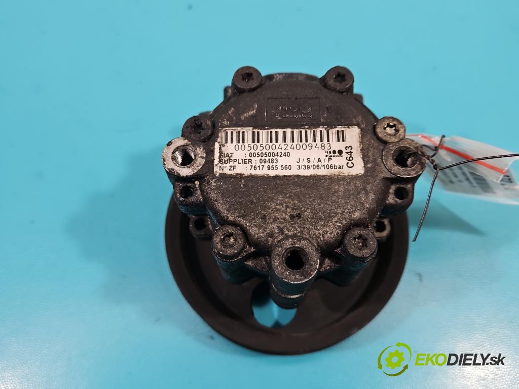 Alfa romeo 159 1.9 jtd 120 HP manual 88 kW 1910 cm3 5- čerpadlo posilovač 00505004240 (Servočerpadlá, pumpy riadenia)