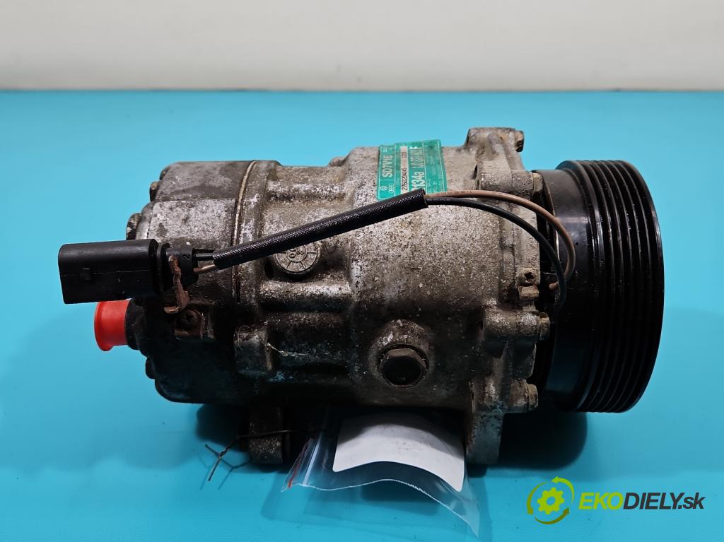 Vw Golf IV 1997-2003 1.6 16V 105 hp manual 77 kW 1598 cm3 5- Kompresor: klíma 1J0820803F (Kompresory)