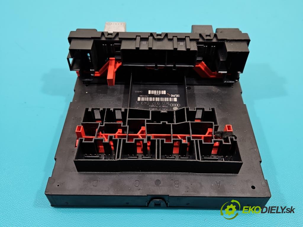 Skoda Octavia II 2004-2013 1.9 tdi (BKC) 105 HP manual 77 kW 1896 cm3 5- modul riadiaca jednotka 1K0937049N (Ostatné)