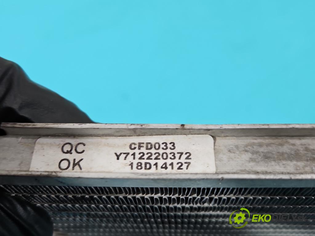 Ford Focus Mk2 2004-2011 1.6 tdci 109 HP manual 80 kW 1560 cm3 5- chladič klimatizácie  (Chladiče klimatizácie)