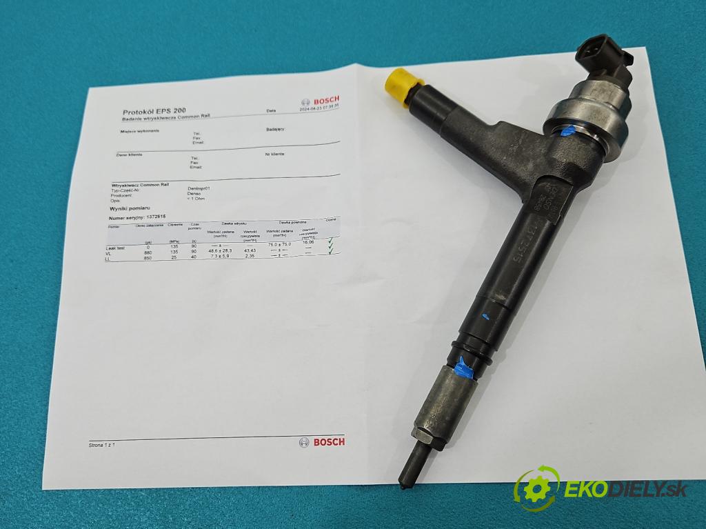 Opel Meriva A 2002-2010 1.7 cdti 101 hp manual 74 kW 1688 cm3 5- vstřikovač 897313-8612 (Vstřikovač paliva)