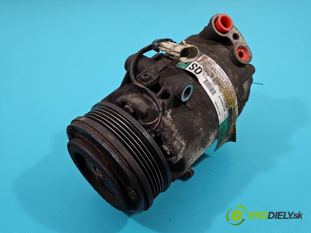 Opel Astra II 1998-2009 1.8 16V 116 hp manual 85 kW 1796 cm3 2- Kompresor: klíma 09174396 (Kompresory)