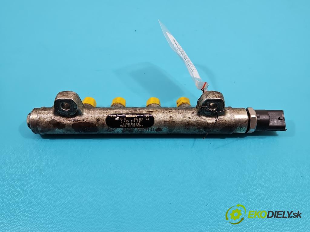 Renault Master II 1998-2010 2.5 dci 99 HP manual 73 kW 2463 cm3 5- lišta vstrekovacia 0445214042 (Vstrekovacie lišty)