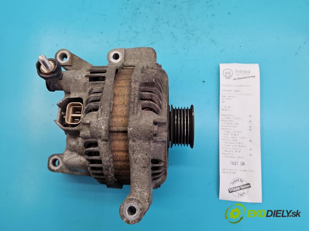 Mazda 5  2005-2010 2.0 16V 145 HP manual 107 kW 1999 cm3 5- Alternator A3TG1391A (Alternátory)