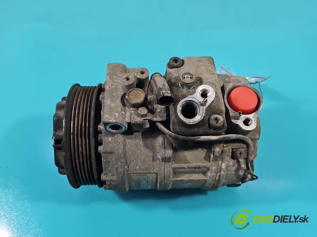 Mercedes C W203 2000-2007 2.0 kompressor 163 hp manual 120 kW 1998 cm3 4- Kompresor: klíma 447220-8221 (Kompresory)