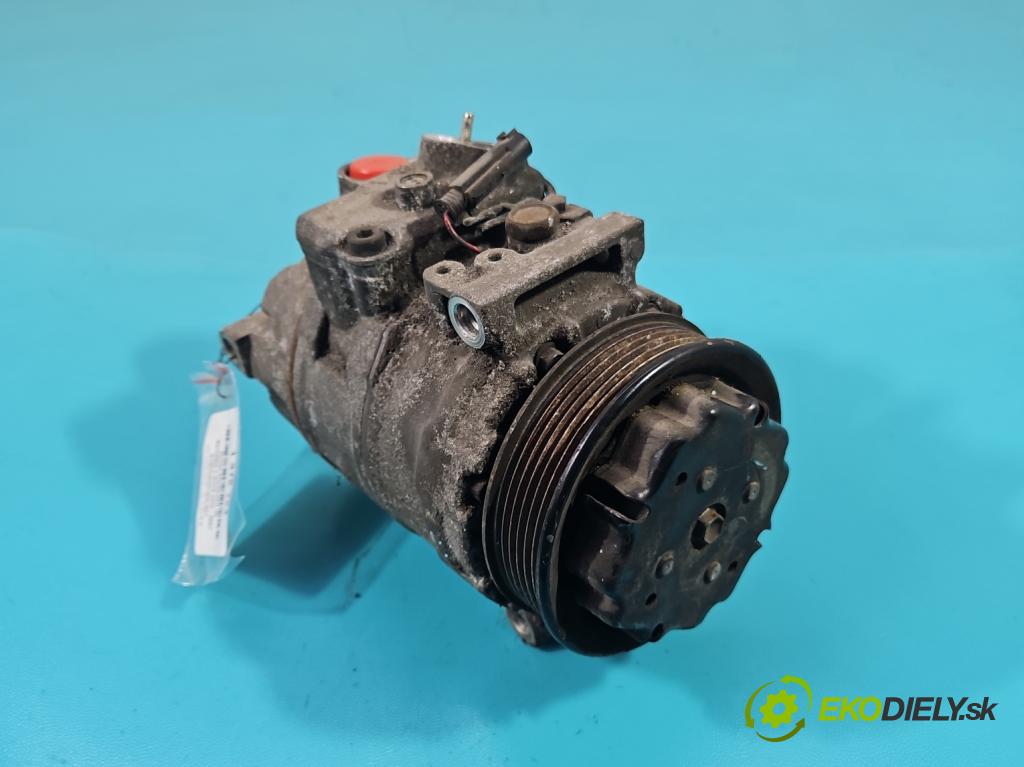 Mercedes C W203 2000-2007 2.0 kompressor 163 hp manual 120 kW 1998 cm3 4- Kompresor: klíma 447220-8221 (Kompresory)