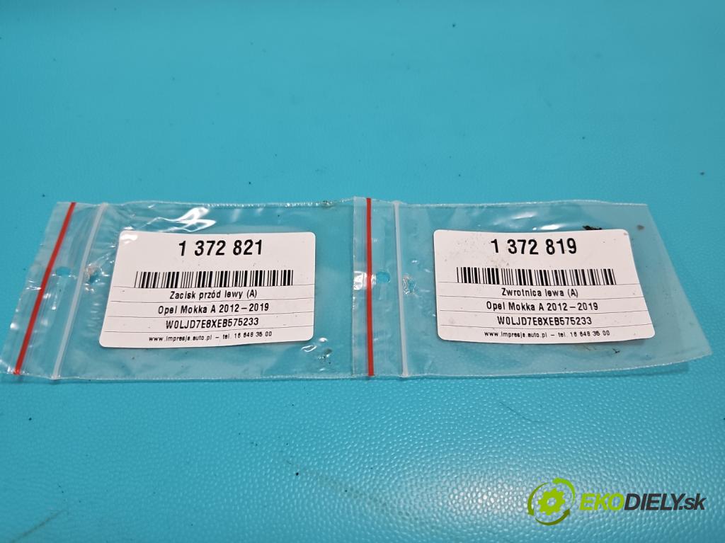 Opel Mokka A 2012-2019 1.4 T 140 HP automatic 103 kW 1364 cm3 5- náboj ľavé  (Náboje)