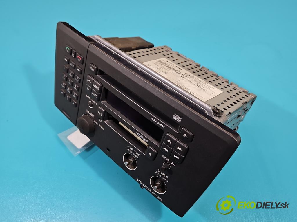 Volvo V70 II 1999-2007 2.4 D5 163 HP manual 120 kW 2401 cm3 5- Radio originál 8651749