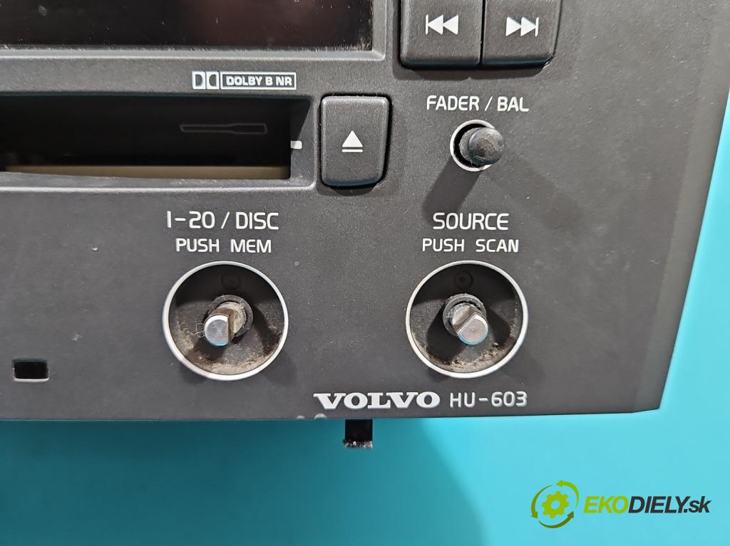 Volvo V70 II 1999-2007 2.4 D5 163 HP manual 120 kW 2401 cm3 5- Radio originál 8651749
