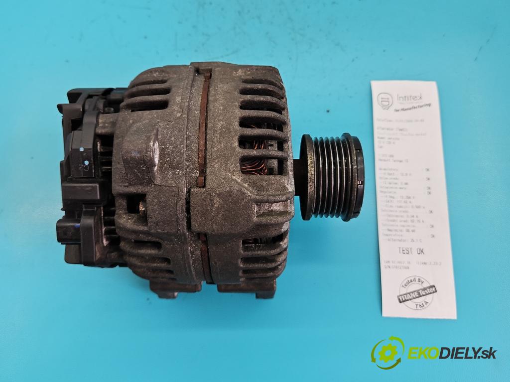 Renault Twingo II 2007-2014 1.5 dci 64 HP manual 47 kW 1461 cm3 3- Alternator 8200660033 (Alternátory)