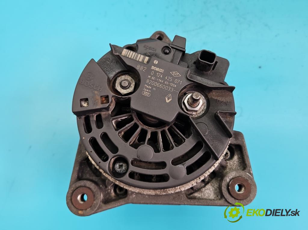 Renault Twingo II 2007-2014 1.5 dci 64 HP manual 47 kW 1461 cm3 3- Alternator 8200660033 (Alternátory)