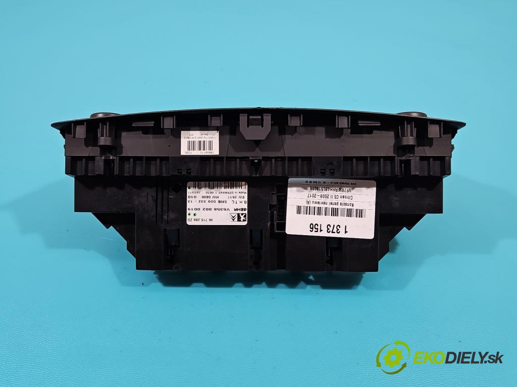 Citroen C5 II 2008-2017 2.0 hdi 163 HP manual 120 kW 1997 cm3 5- panel kúrenia 96715288ZD