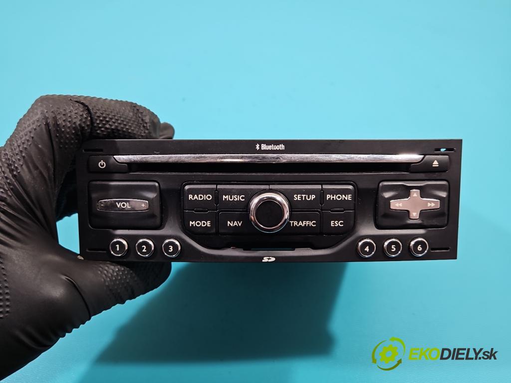 Citroen C5 II 2008-2017 2.0 hdi 163 HP manual 120 kW 1997 cm3 5- Radio originál 96751717ZD