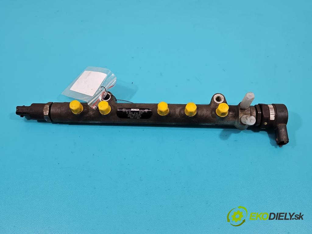 Toyota Yaris I 1999-2005 1.4 D4D 75 HP manual 55 kW 1364 cm3 3- lišta vstrekovacia 0445214032 (Vstrekovacie lišty)