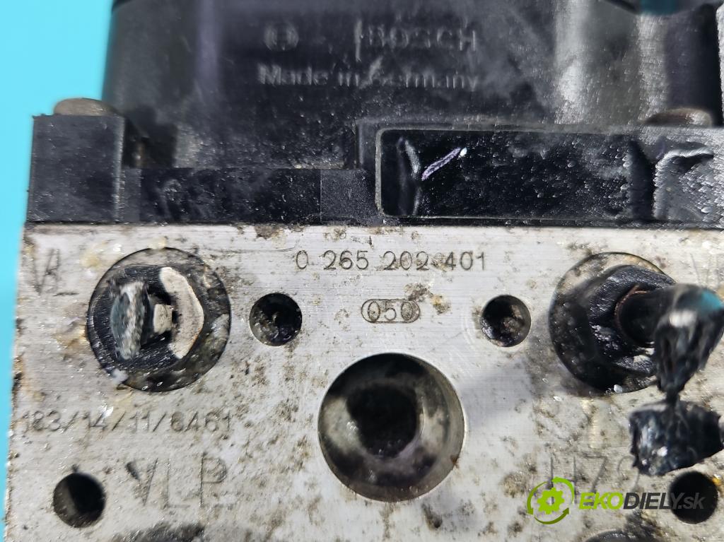 Vw Passat B5 1995-2005 2.0 8V 116 hp manual 85 kW 1984 cm3 4- čerpadlo abs 0265202401 (Pumpy brzdové)