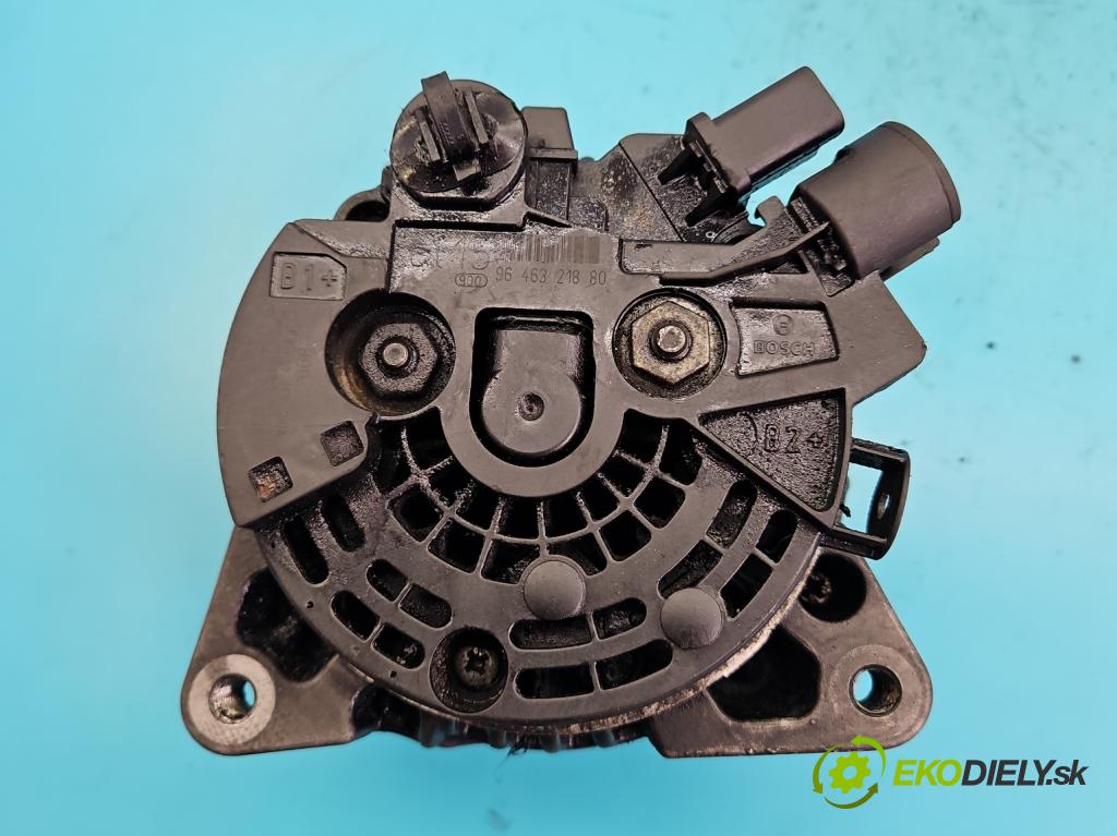 Citroen C4 Picasso I 2006-2013 1.6 hdi 109 HP manual 80 kW 1560 cm3 5- Alternator 9646321880 (Alternátory)
