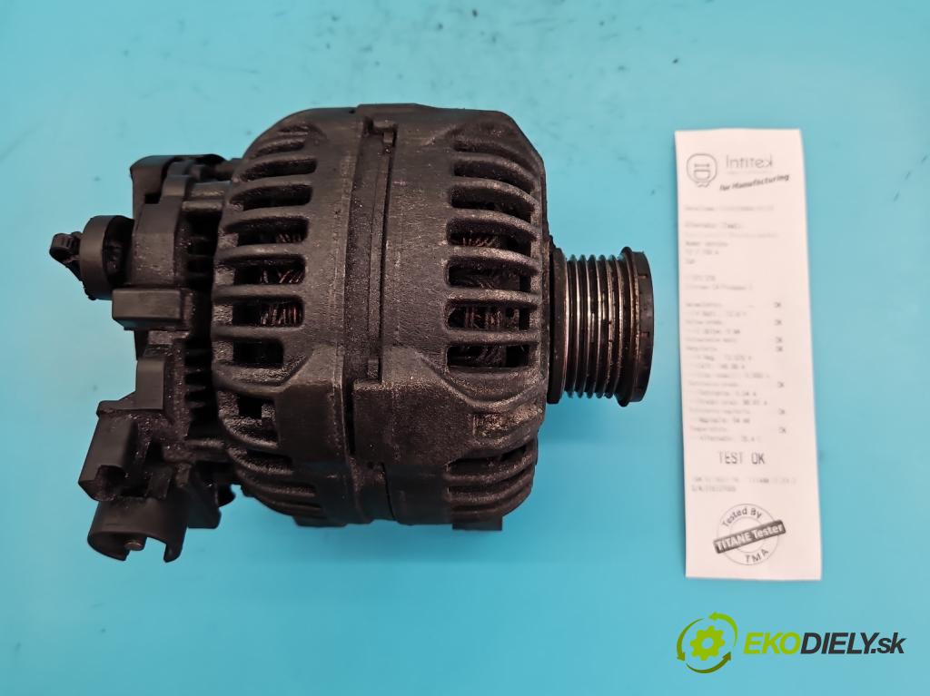 Citroen C4 Picasso I 2006-2013 1.6 hdi 109 HP manual 80 kW 1560 cm3 5- Alternator 9646321880 (Alternátory)