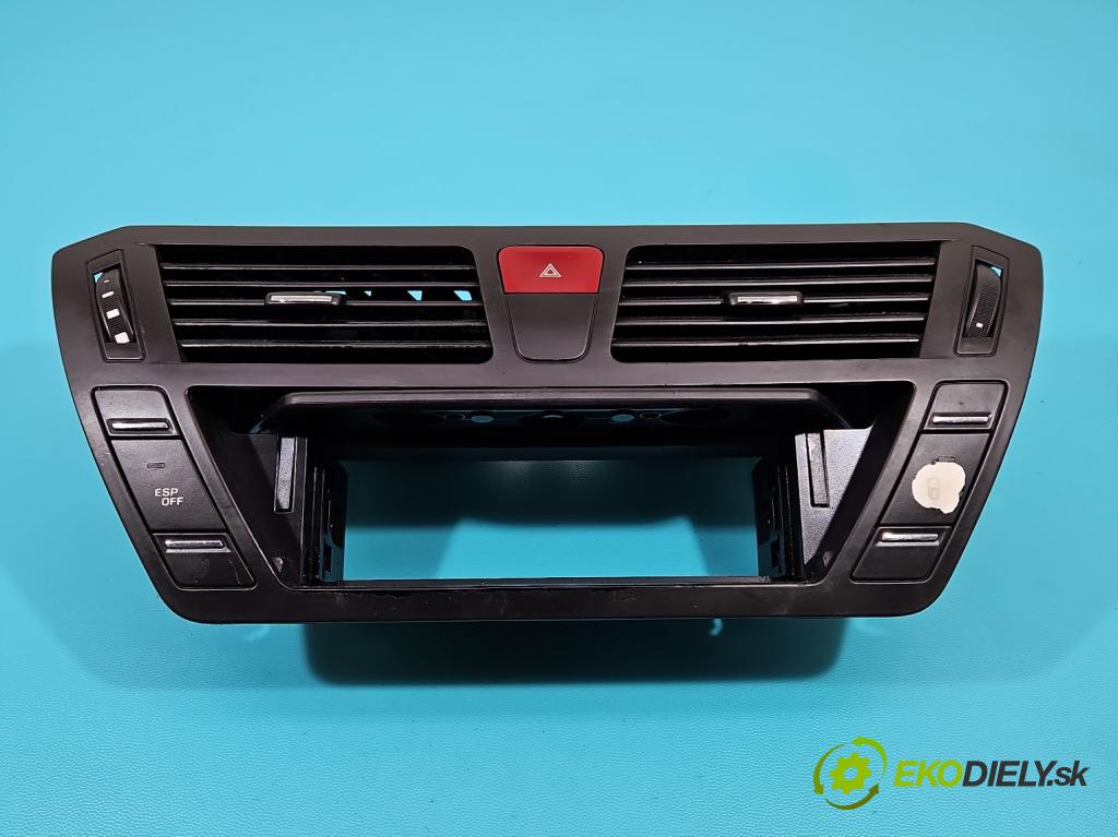 Citroen C4 Picasso I 2006-2013 1.6 hdi 109 HP manual 80 kW 1560 cm3 5- Mřížka: kúrenia stredová  (Mriežky kúrenia (fukáre))