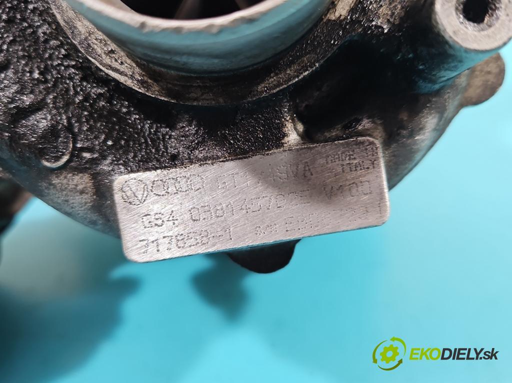 Audi A4 B5 1994-2001 1.9 tdi 116 hp manual 85 kW 1896 cm3 4- Turbodmychadlo 717858-1 (Turbodúchadla (kompletní))