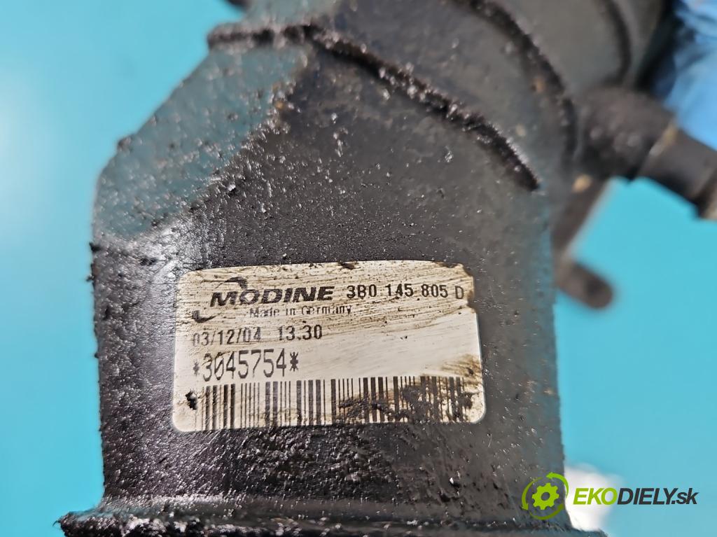 Vw Passat B5 1995-2005 1.9 tdi 131 hp manual 96 kW 1896 cm3 5- Intercooler 3B0145805D (Chladiče nasávaného vzduchu (intercoolery))