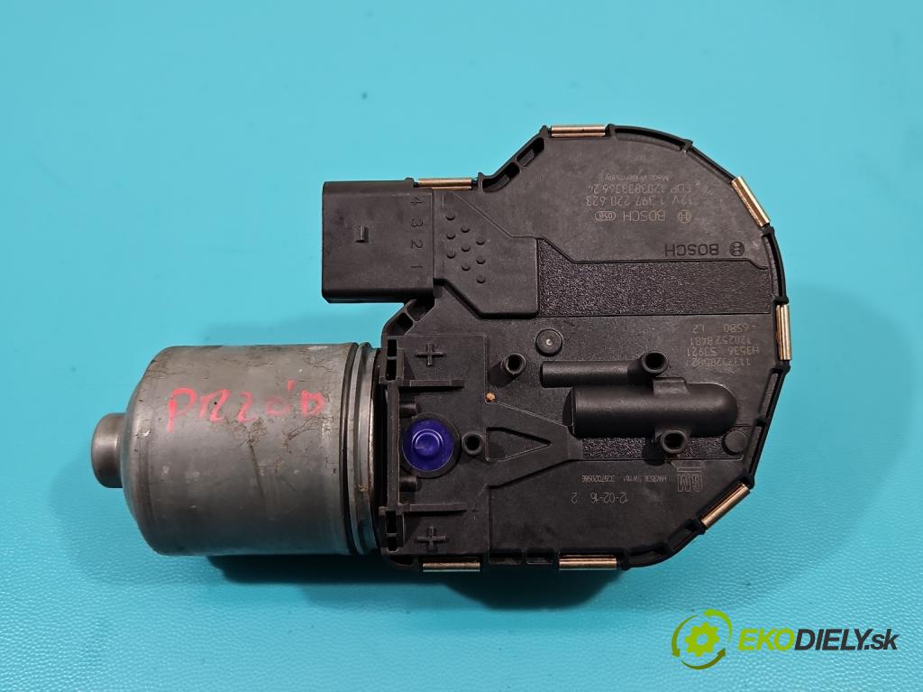 Opel Astra IV 2009-2015 1.4 16V 101 hp manual 74 kW 1398 cm3 5- motor stěračů přední 1397220623