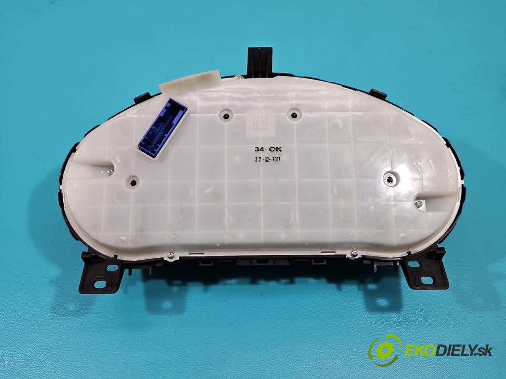 Opel Astra IV 2009-2015 1.4 16V 101 hp manual 74 kW 1398 cm3 5- řídící jednotka motoru 12647212