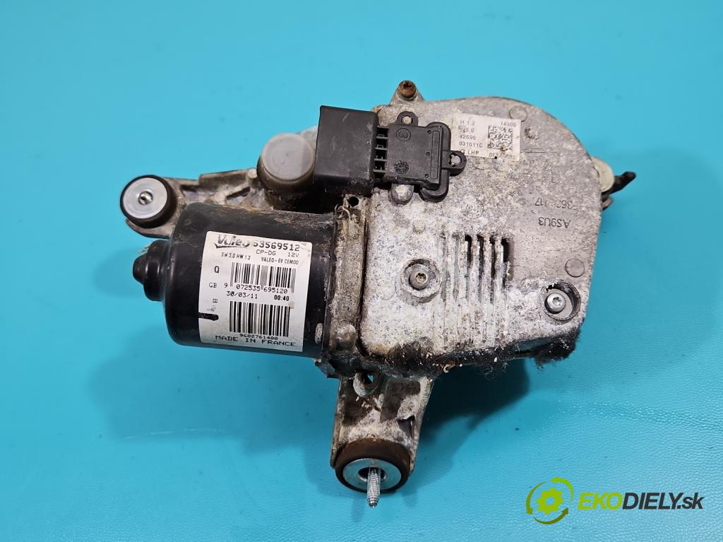 Citroen C5 II 2008-2017 2.0 hdi 163 hp manual 120 kW 1997 cm3 5- motor stěračů přední 9682761480