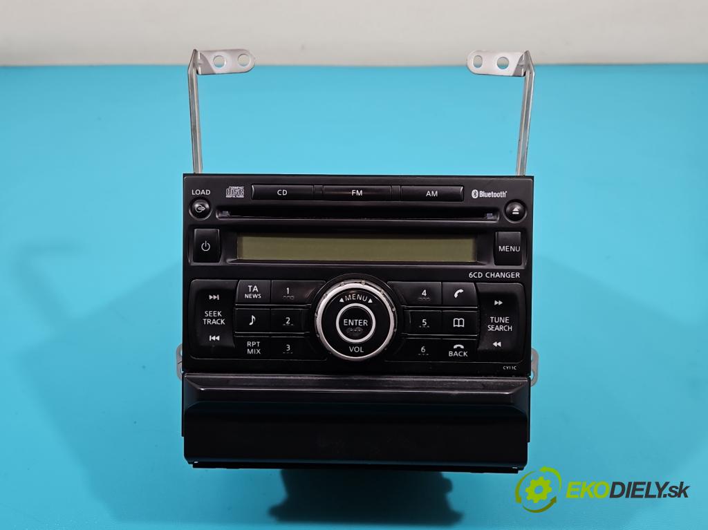 Nissan X-trail II T31 2008-2013 2.0 dci 173KM manual 127 kW 1995 cm3 5- Radio originál 28185JH10B