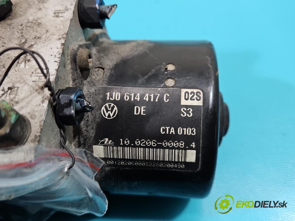 Skoda Octavia I 1996-2010 1.8 T 150 HP manual 110 kW 1781 cm3 5- čerpadlo abs 1J0614417C (Pumpy ABS)