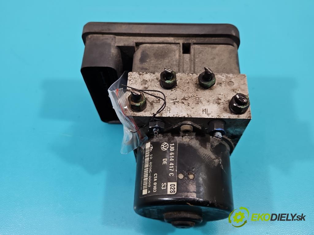 Skoda Octavia I 1996-2010 1.8 T 150 HP manual 110 kW 1781 cm3 5- čerpadlo abs 1J0614417C (Pumpy ABS)