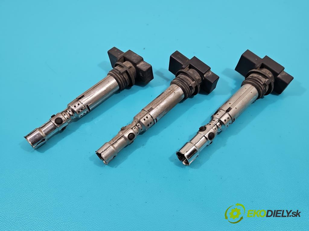 Vw Fox 1.2 6V 54 HP manual 40 kW 1198 cm3 3- cievka zapaľovacia 0040102059 (Zapaľovacie cievky, moduly)