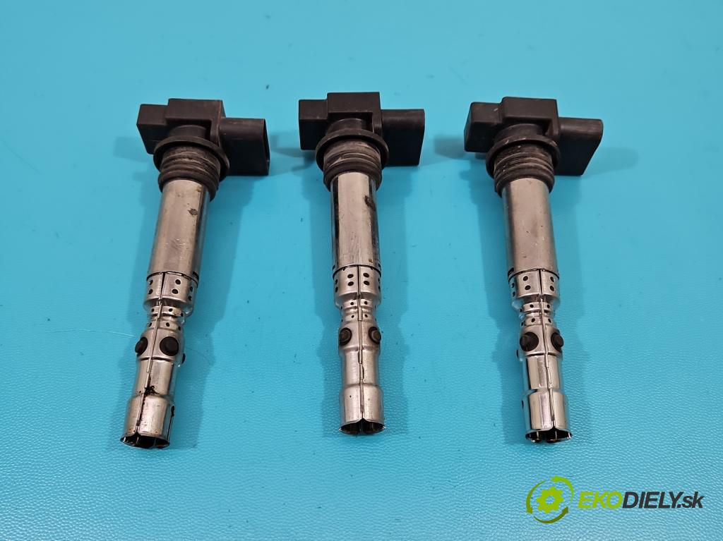 Vw Fox 1.2 6V 54 HP manual 40 kW 1198 cm3 3- cievka zapaľovacia 0040102059 (Zapaľovacie cievky, moduly)