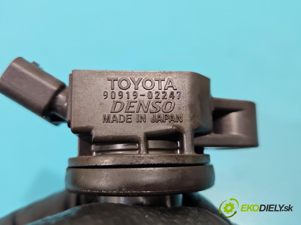 Toyota Avensis I T22 1997-2003 2.0 vvti 150 HP manual 110 kW 1998 cm3 5- cievka zapaľovacia 90919-02247 (Zapaľovacie cievky, moduly)