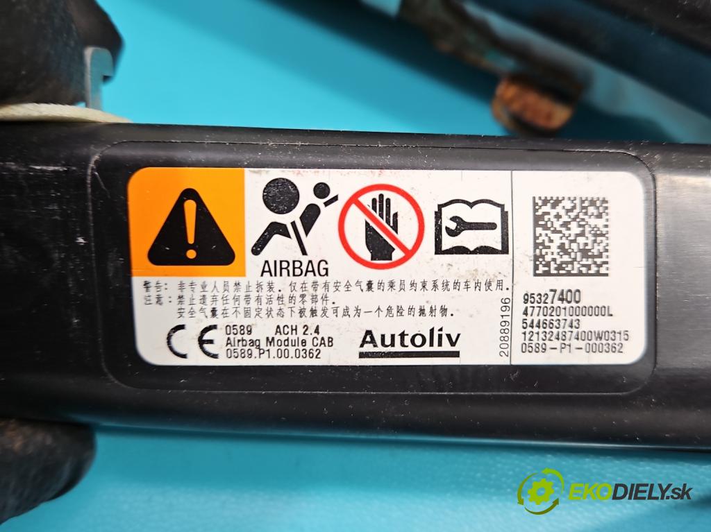 Opel Mokka A 2012-2019 1.4 T 140 HP automatic 103 kW 1364 cm3 5- clona ľavé 95327400