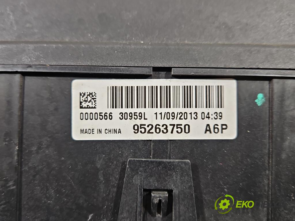 Opel Mokka A 2012-2019 1.4 T 140 hp automatic 103 kW 1364 cm3 5- skříňka pojistková 95263750 (Pojistkové skříňky)