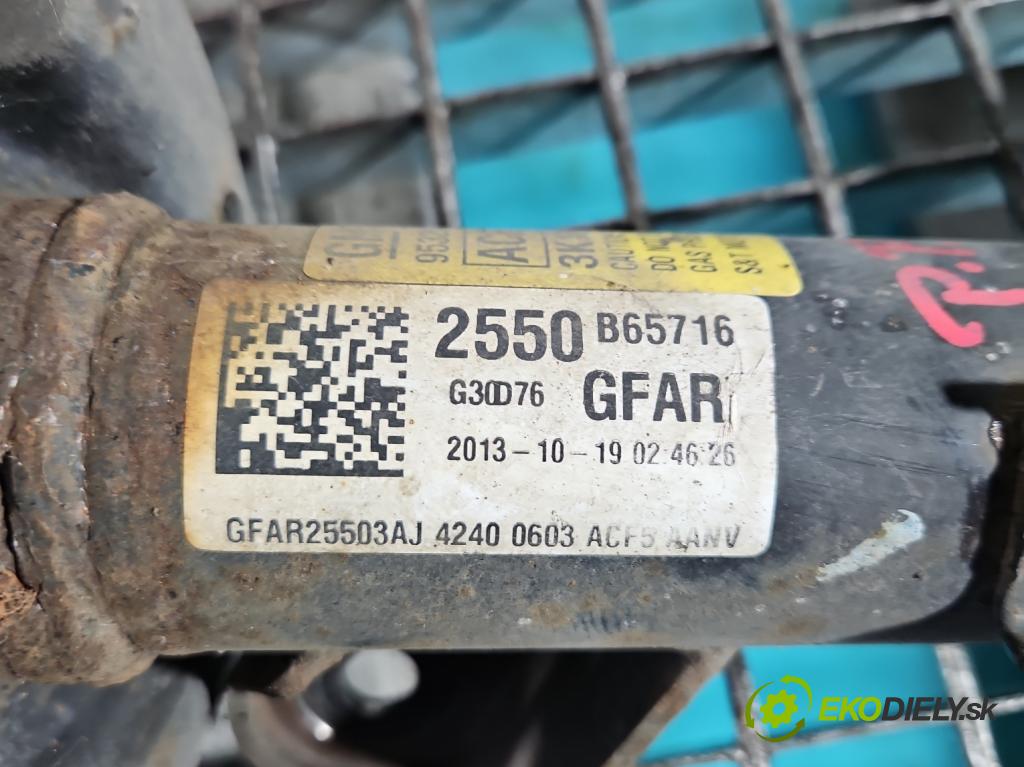 Opel Mokka A 2012-2019 1.4 T 140 HP automatic 103 kW 1364 cm3 5- tlmič predné pravý 2550B65716 (Ostatné)