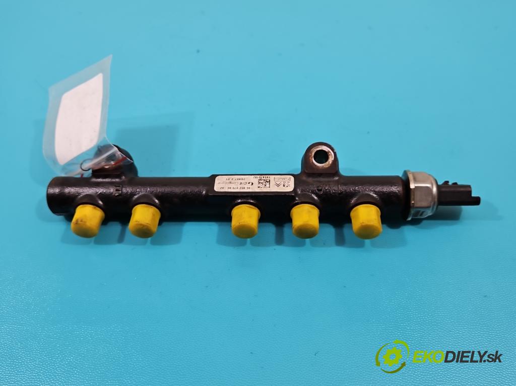 Peugeot 2008 I 2013-2019 1.6 hdi 92 HP manual 68 kW 1560 cm3 5- lišta vstrekovacia 9685297580-02 (Vstrekovacie lišty)