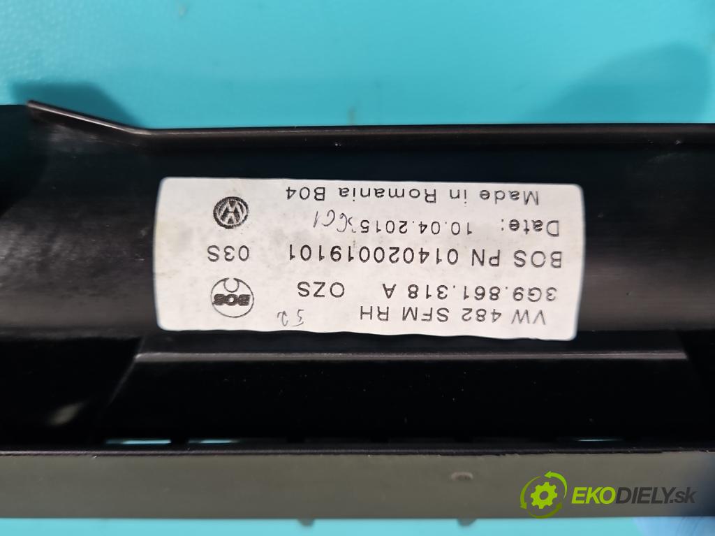 Vw Passat B8 2014 - 2.0 tdi 150 HP automatic 110 kW 1968 cm3 5- roleta 3G9861318A (Rolety kufra)