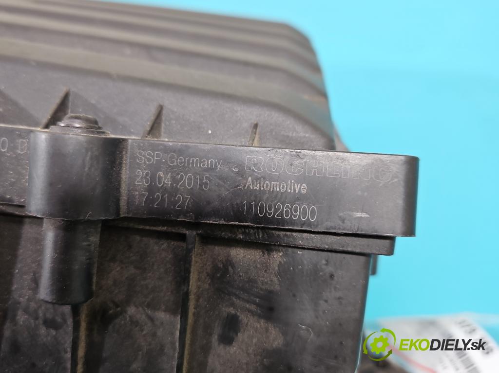 Vw Passat B8 2014 - 2.0 tdi 150 HP automatic 110 kW 1968 cm3 5- obal filtra vzduchu 110926900 (Obaly filtrov vzduchu)