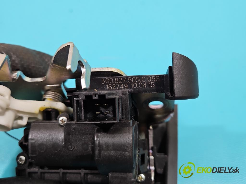 Vw Passat B8 2014 - 2.0 tdi CRL 150 hp automatic 110 kW 1968 cm3 5- zámek kufrových dveří zadní 3G0827505C