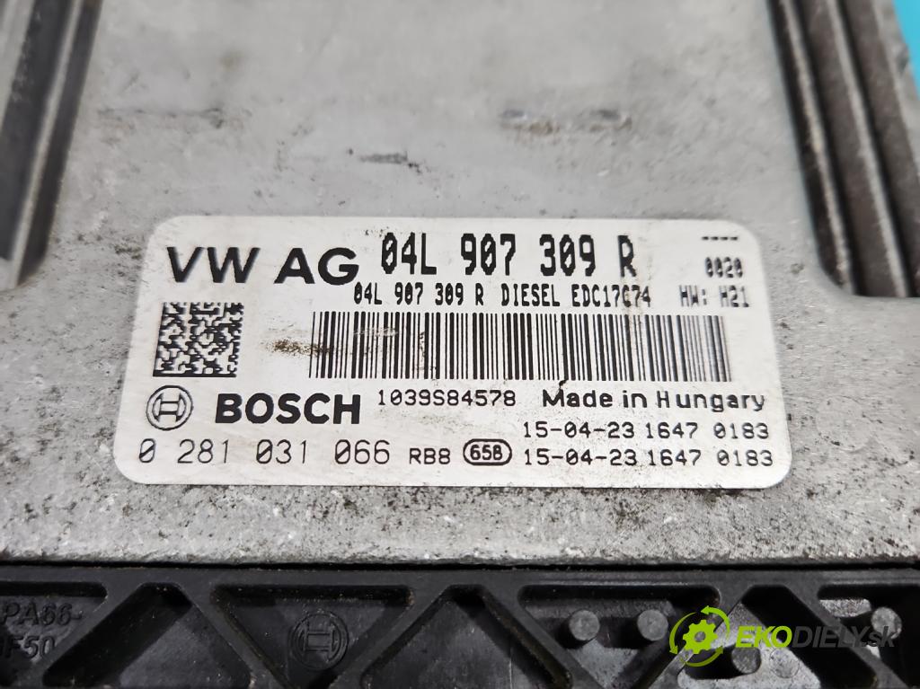 Vw Passat B8 2014 - 2.0 tdi 150 hp automatic 110 kW 1968 cm3 5- řídící jednotka motoru 04L907309R