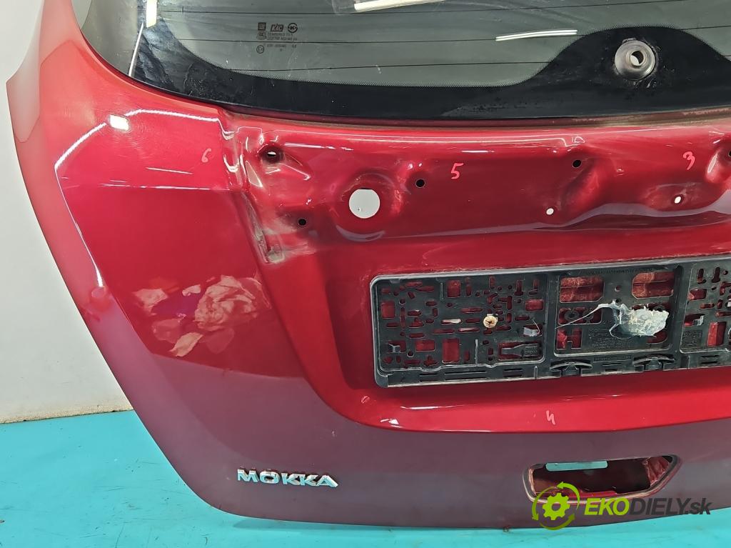 Opel Mokka A 2012-2019 1.4 T 140 hp automatic 103 kW 1364 cm3 5- zadní kufrové dveře  (Zadní kapoty)