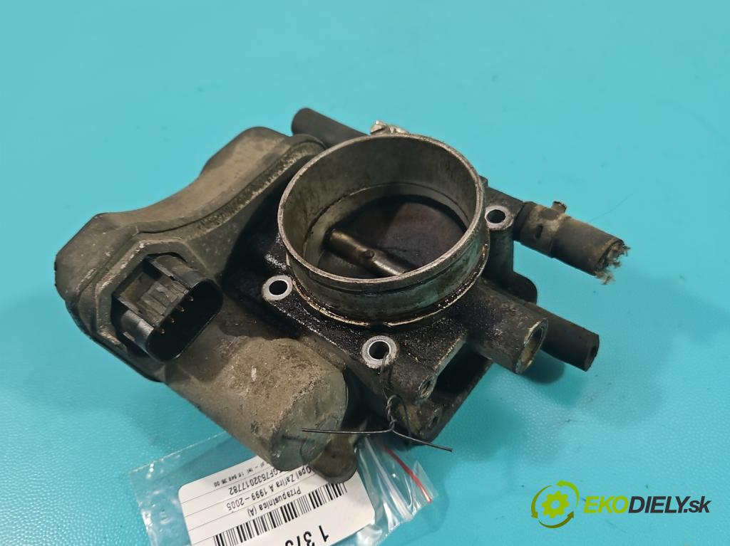 Opel Zafira A 1999-2005 1.8 16V 125 HP manual 92 kW 1796 cm3 5- klapka 5WS91703 (Škrtiace klapky)
