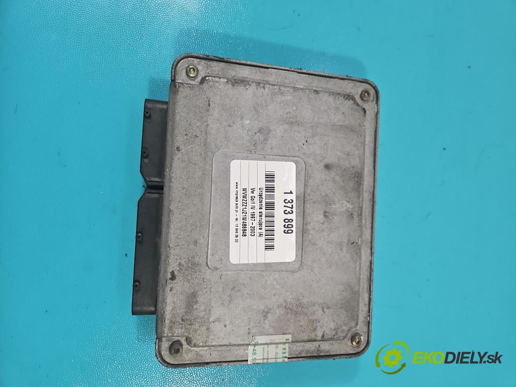 Vw Golf IV 1997-2003 1.6 16V 105 hp manual 77 kW 1598 cm3 5- řídící jednotka motoru 036906034BH