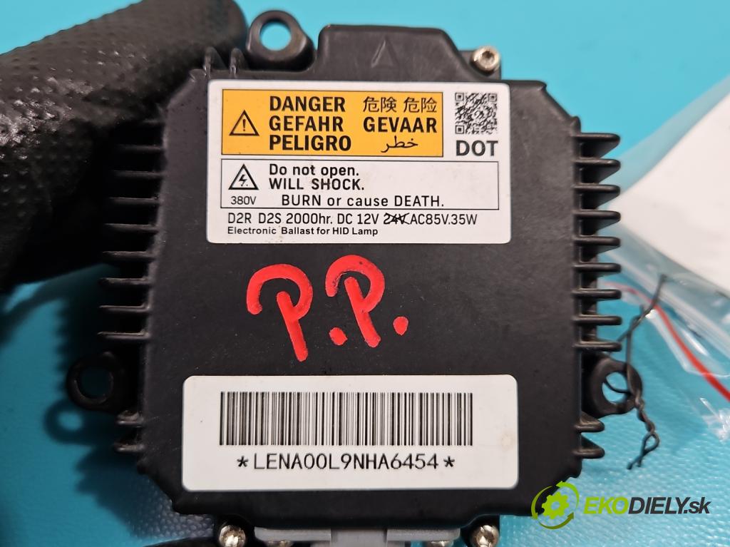 Nissan X-trail II T31 2008-2013 2.0 dci 173KM manual 127 kW 1995 cm3 5- střídač: xenon LENA00L9NHA6454 (Riadiace jednotky xenónu)