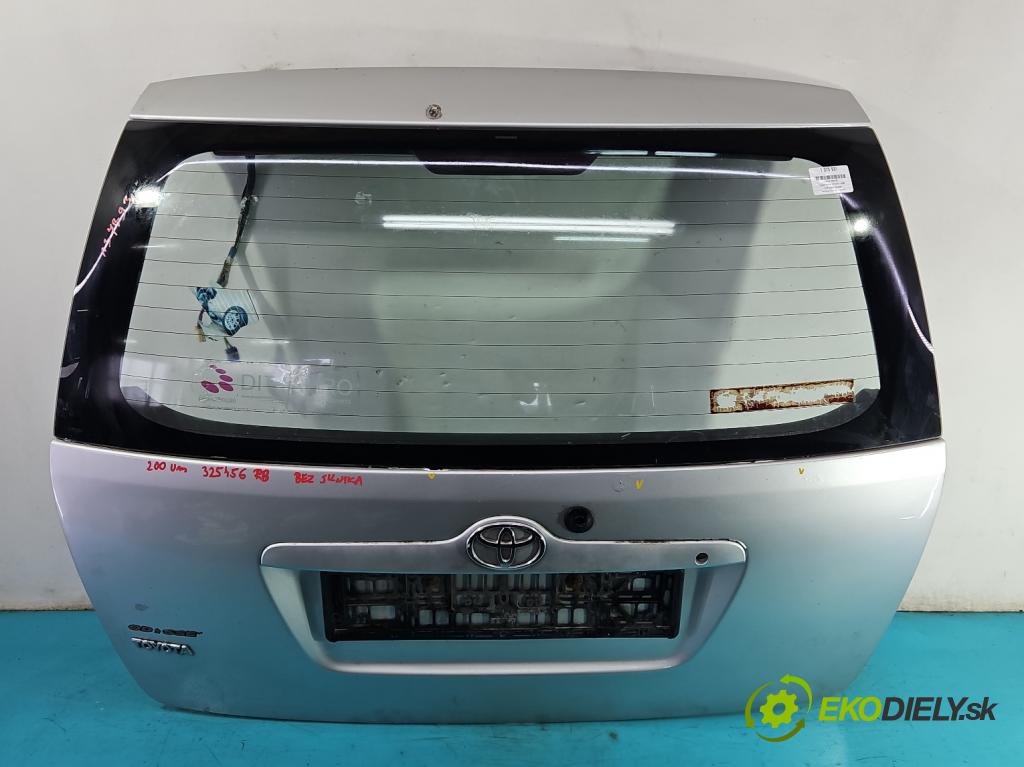 Toyota Corolla E12 2001-2009 2.0 D4D 90 hp manual 66 kW 1995 cm3 5- zadní kufrové dveře  (Zadní kapoty)