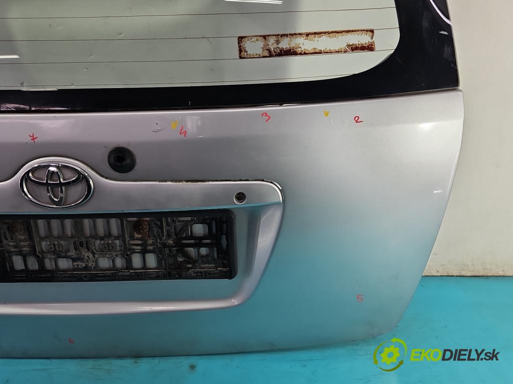 Toyota Corolla E12 2001-2009 2.0 D4D 90 hp manual 66 kW 1995 cm3 5- zadní kufrové dveře  (Zadní kapoty)